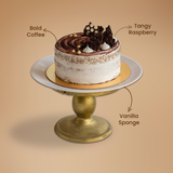 Peta Awarded Gluten-Free Raspberry Tiramisu Cake - Crave by Leena