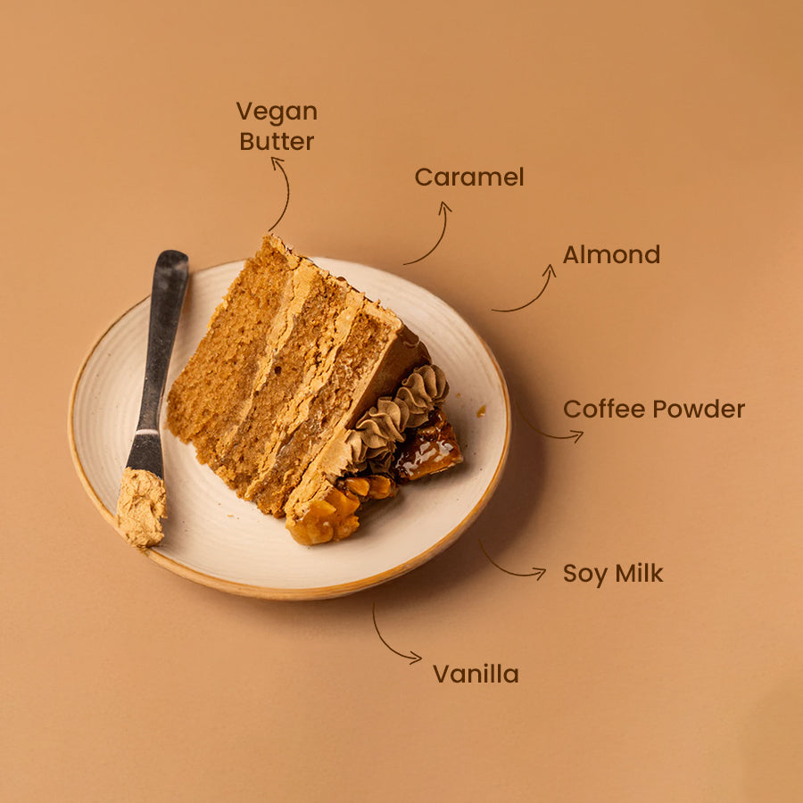 Gluten-Free Coffee Butterscotch Cake - Crave by Leena
