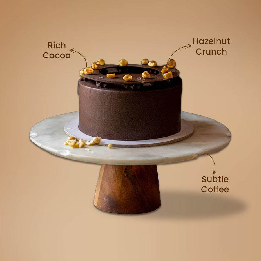 Gluten-Free Chocolate Hazelnut Fudge Cake - Crave by Leena