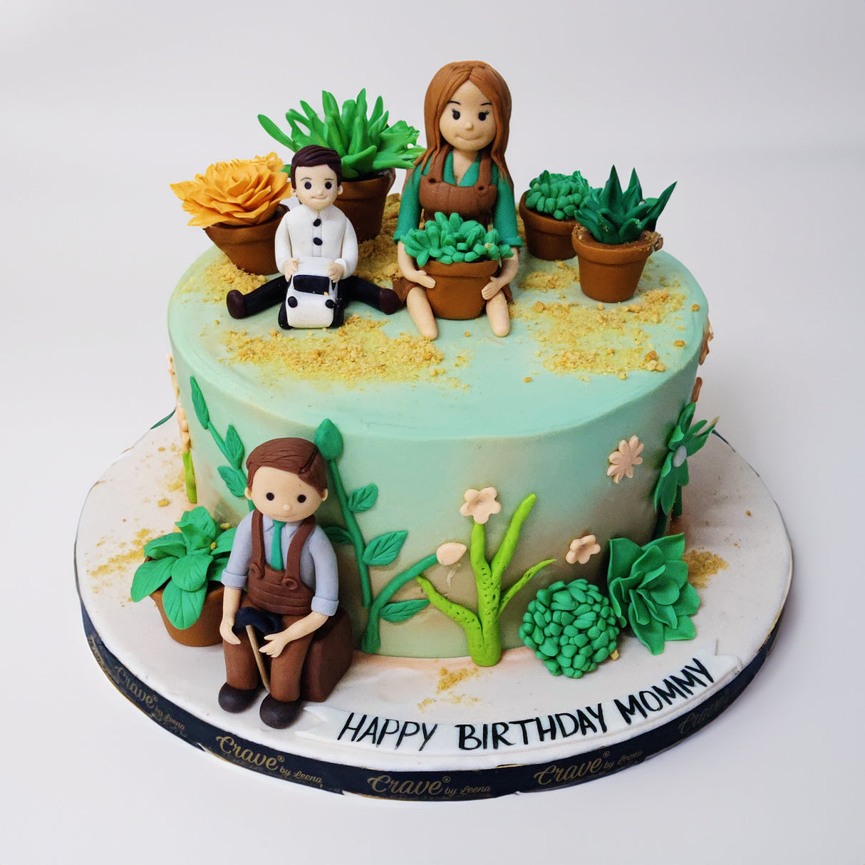 Garden of love cake