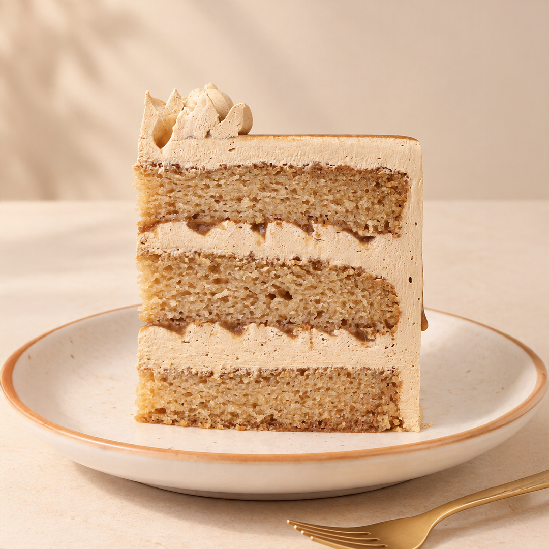 Gluten-Free Coffee Butterscotch Cake