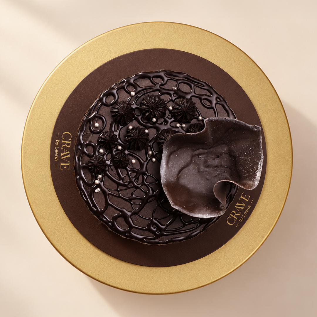 Gluten-Free Vanilla Choco Noir Cake