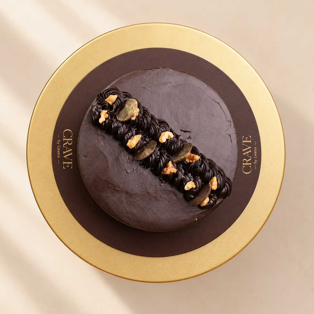 Chocolate Walnut Fudge Cake — Gluten-Free & Refined Sugar-Free