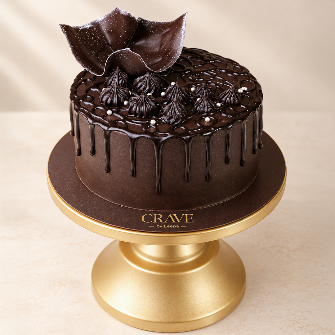 Gluten-Free & Refined Sugar-Free Vanilla Choco Noir Cake