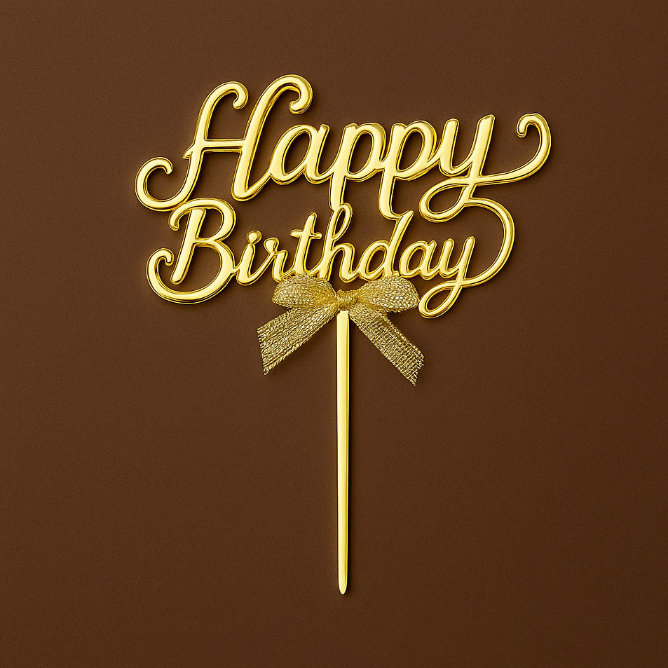 Happy Birthday Cake Toppers