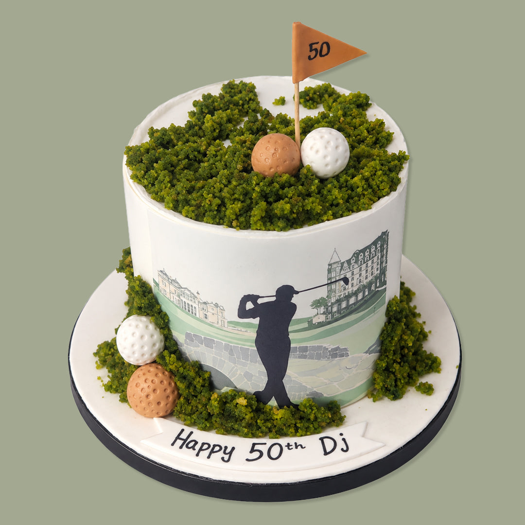 Golf Theme Cake