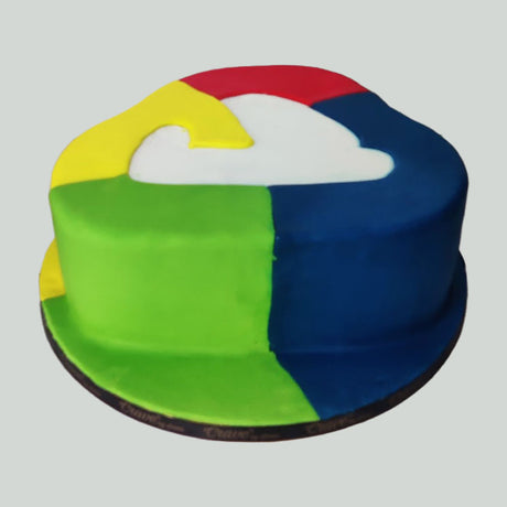 Google Cloud Logo Cake - Crave by Leena