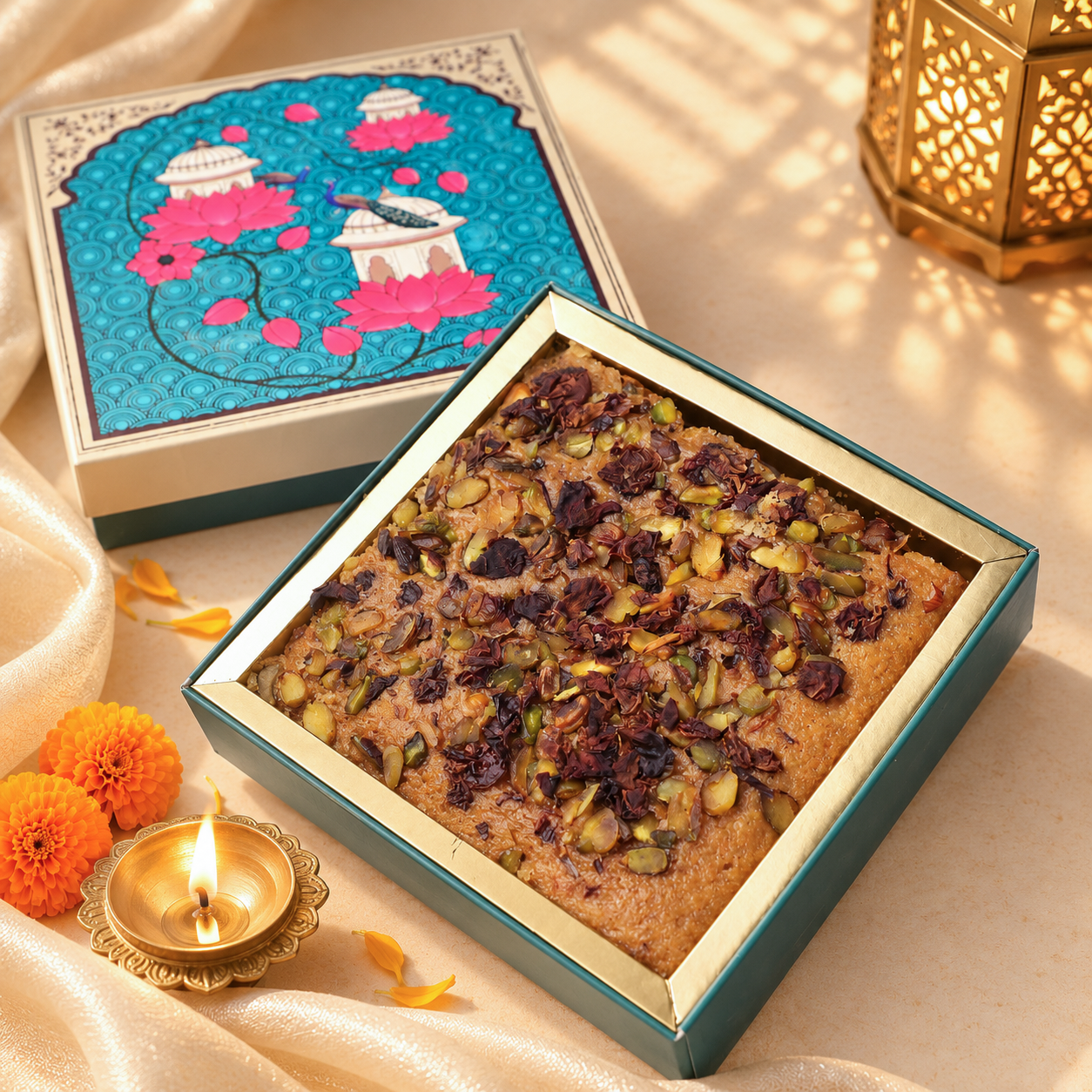 Gulkand Tea Cake (250g)
