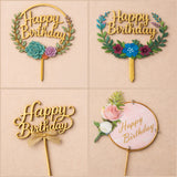 Happy Birthday Cake Toppers - Crave by Leena