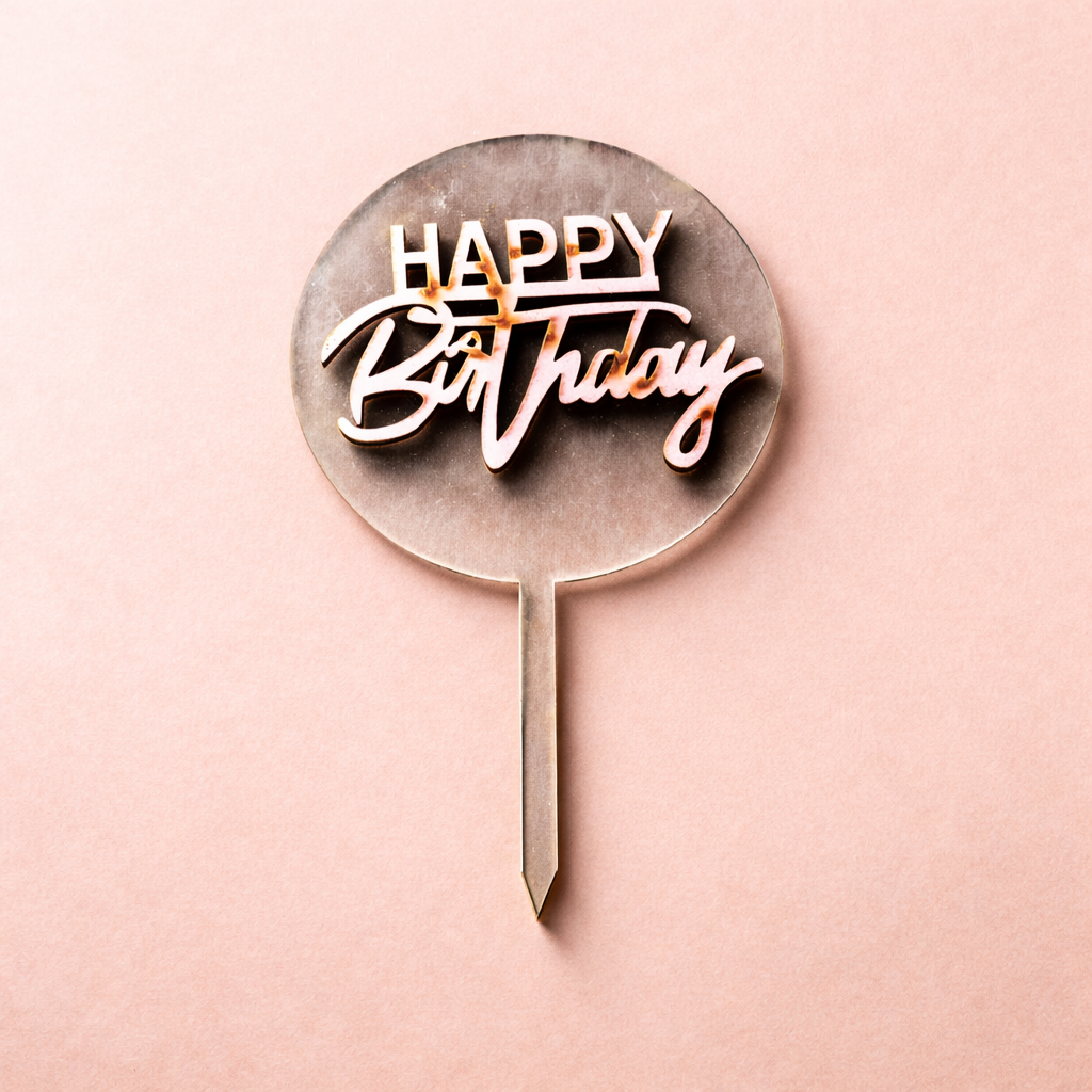 Happy Birthday Cake Toppers - Crave by Leena