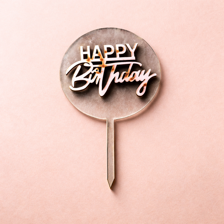 Happy Birthday Cake Toppers - Crave by Leena