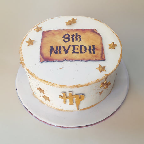 Harry Potter logo cake - Crave by Leena