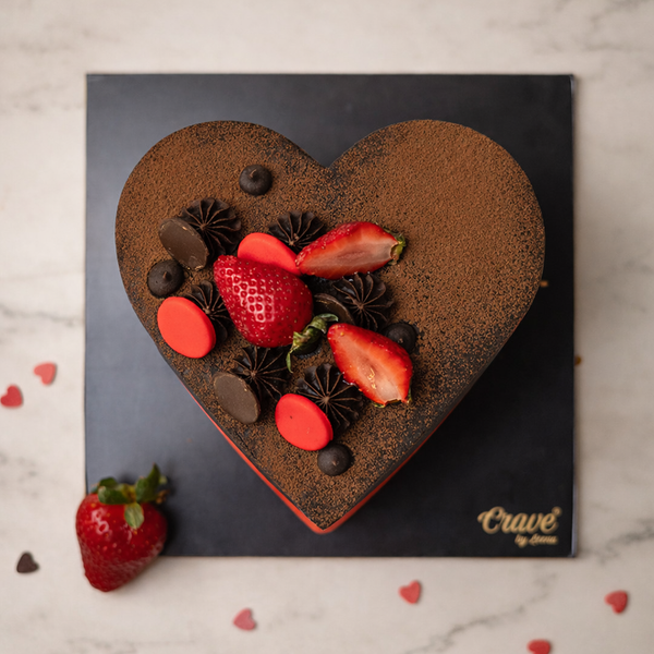 Valentine's day Heart Cake