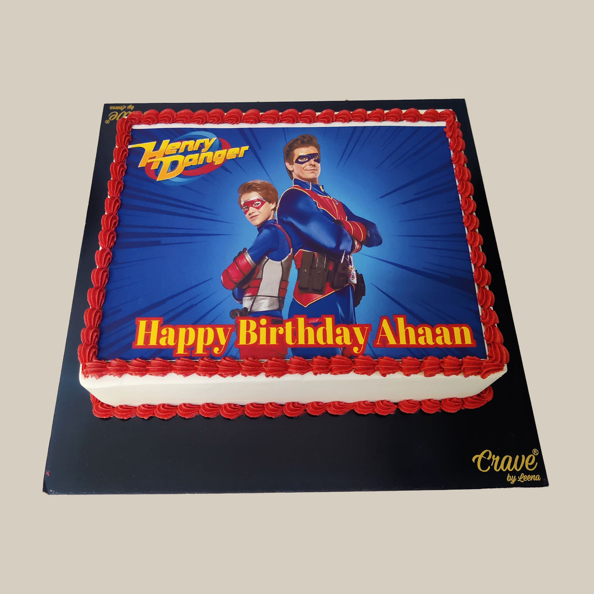 Henry Danger Cake - Crave by Leena