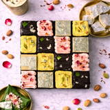 Holi Special Desi Assorted Brownies (700g) - Crave by Leena