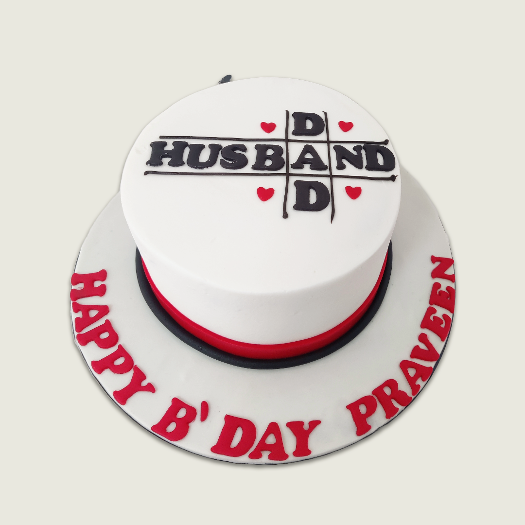 Husband & Dad Cake - Crave by Leena