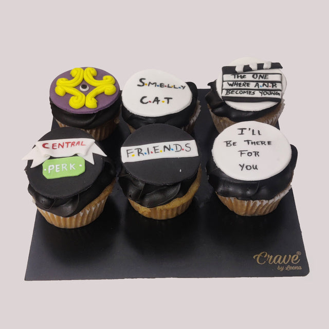 I'll Be There For You (F.R.I.E.N.D.S) cupcakes - Crave by Leena