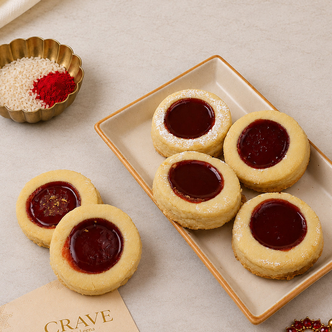 Jam-Packed Rakhi Cookies (box of 6)