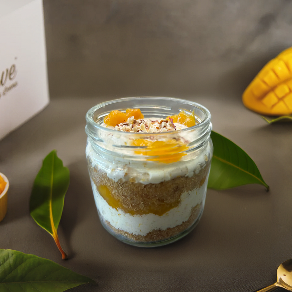 Mango Shrikand Jar - Crave by Leena