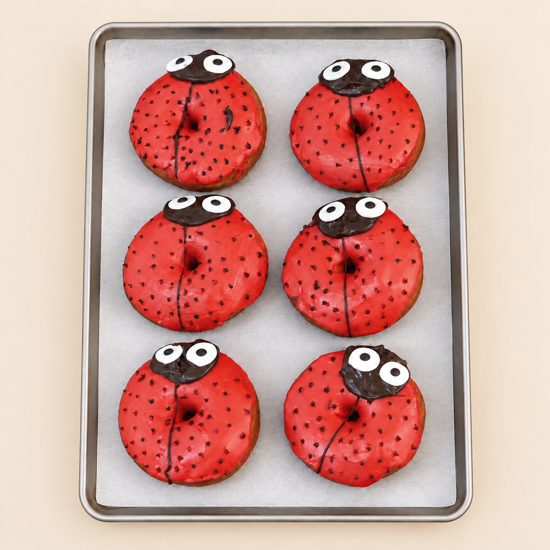 Ladybug Donuts