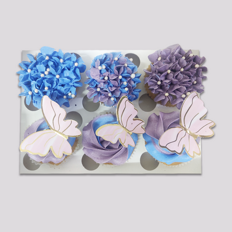 Lavender Love Butterfly Bliss Cupcakes - Crave by Leena