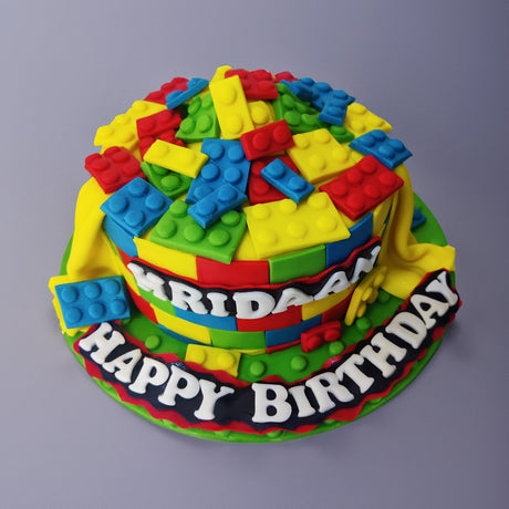 Lego theme cake - Crave by Leena