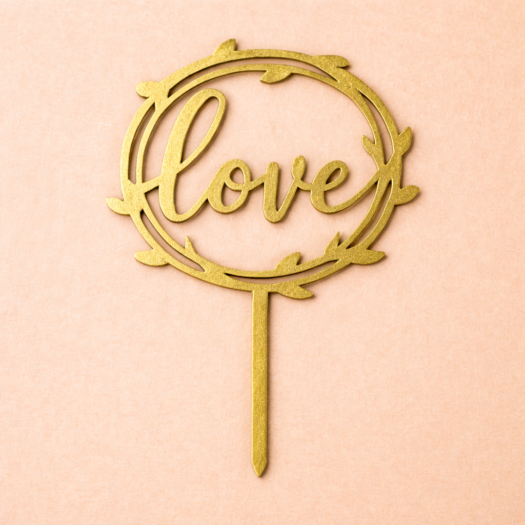 Romantic Celebration Cake Toppers - Crave by Leena