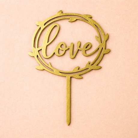 Romantic Celebration Cake Toppers - Crave by Leena