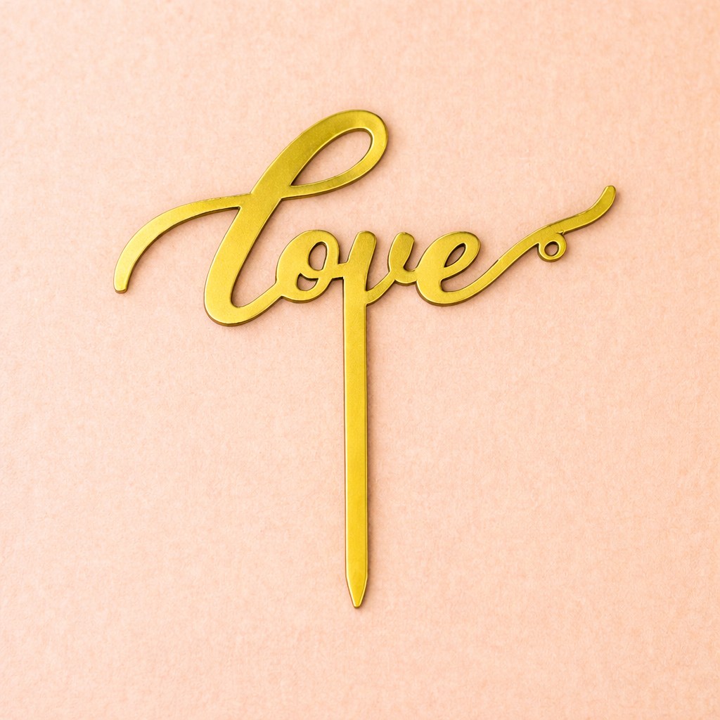 Romantic Celebration Cake Toppers - Crave by Leena