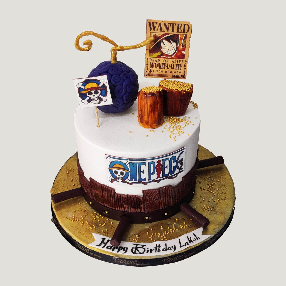 Luffy Cake - Crave by Leena