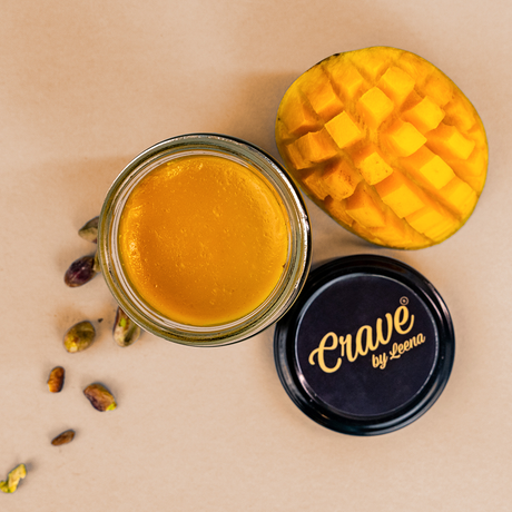 Mango Pistachio Cheesecake Jar (125g) - Crave by Leena