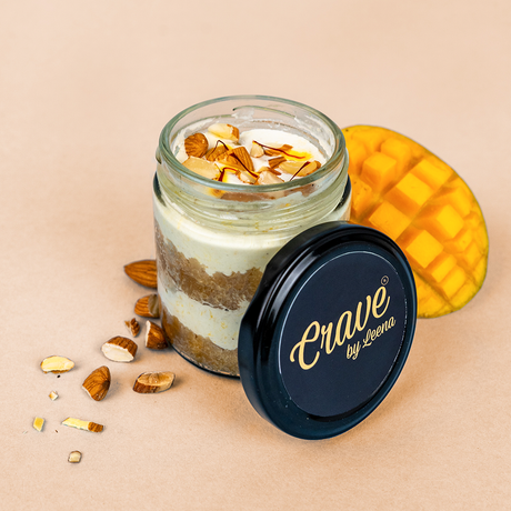 Mango Shrikand Jar (125g) - Crave by Leena