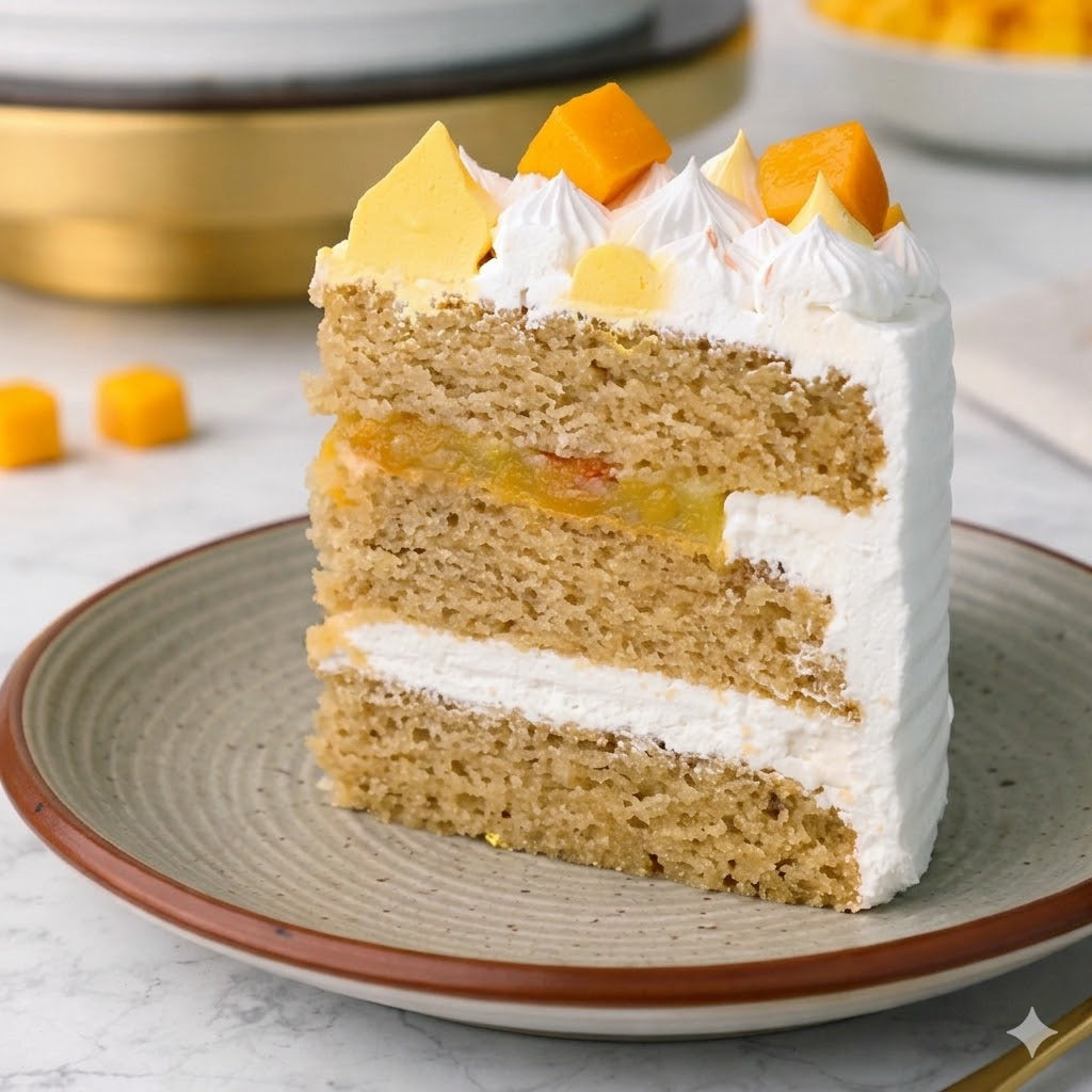 Mango Gateaux Cake