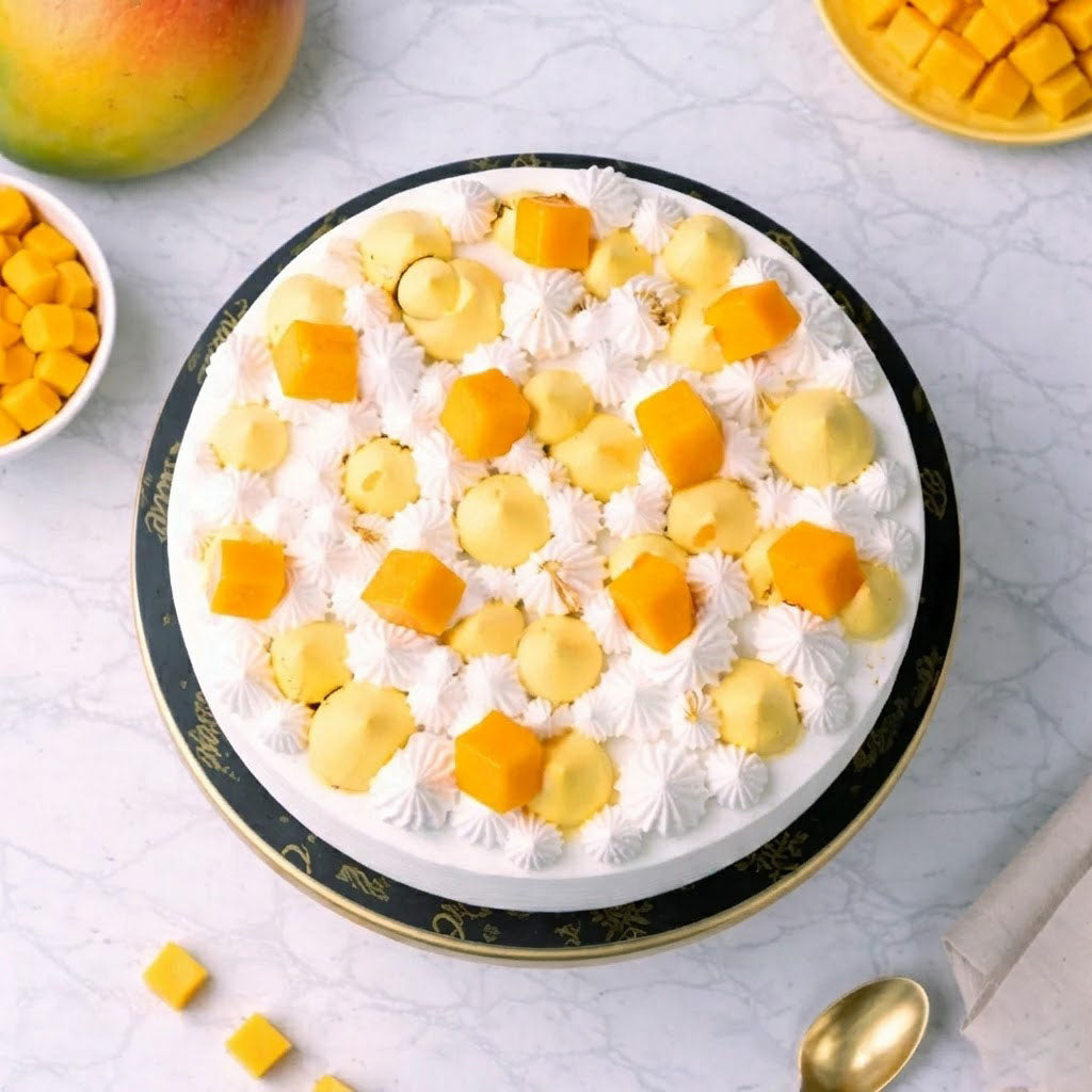Mango Gateaux Cake