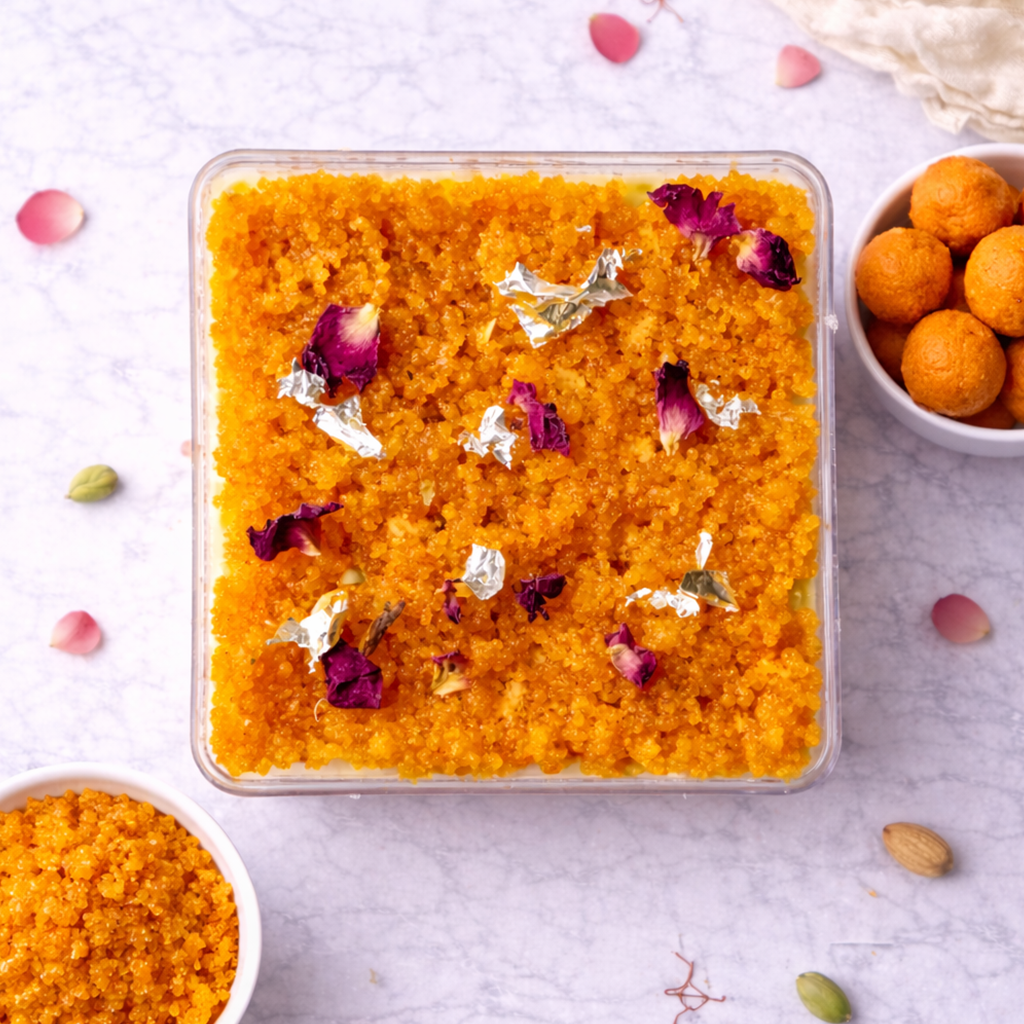 Motichoor Shahi Tub (200g) - Crave by Leena