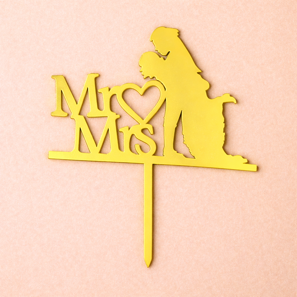 Romantic Celebration Cake Toppers - Crave by Leena