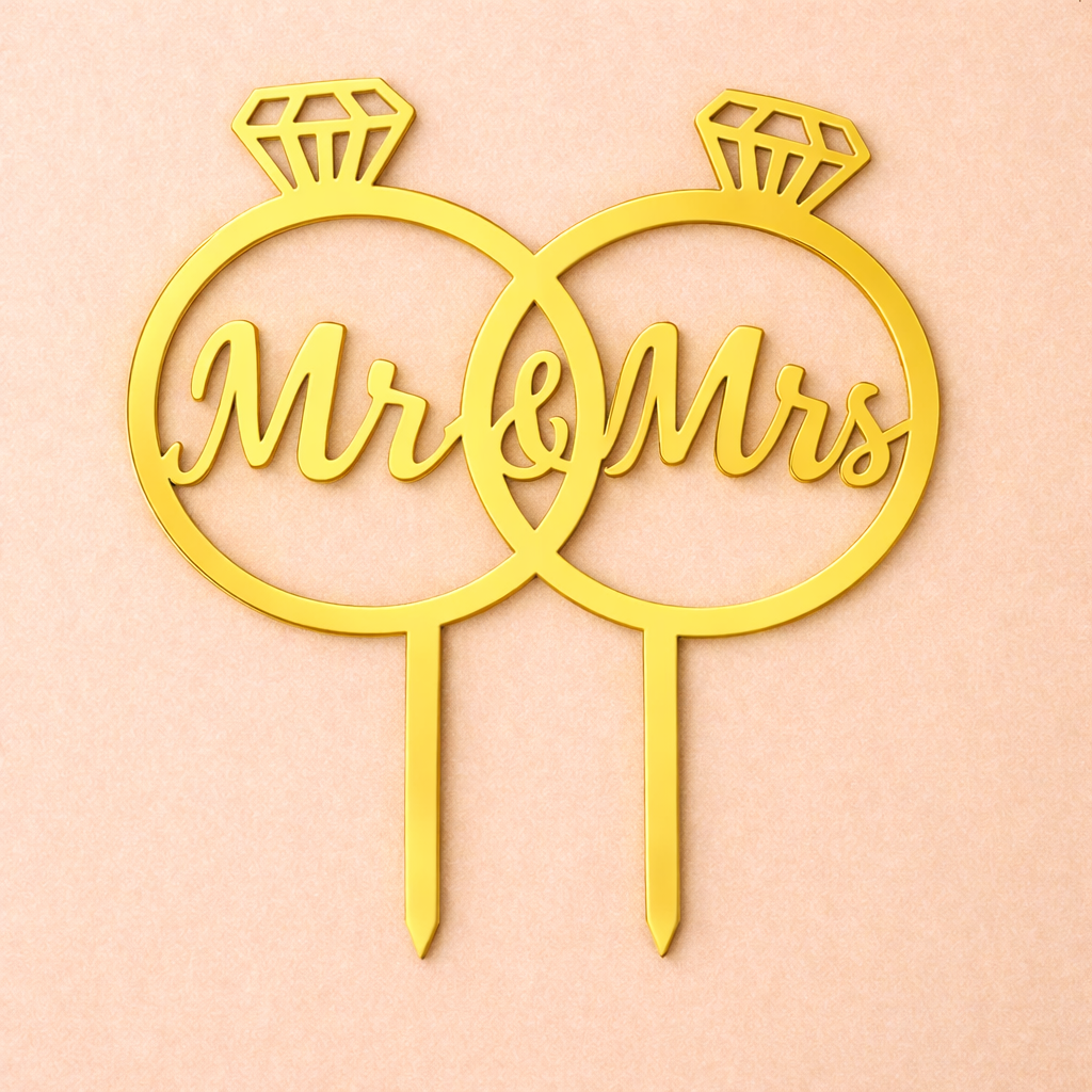 Romantic Celebration Cake Toppers - Crave by Leena