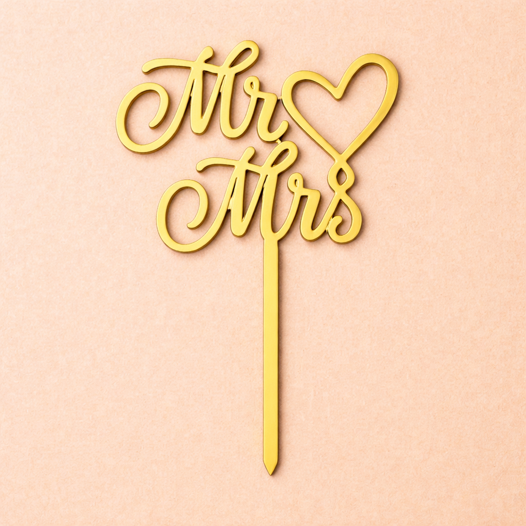 Romantic Celebration Cake Toppers - Crave by Leena