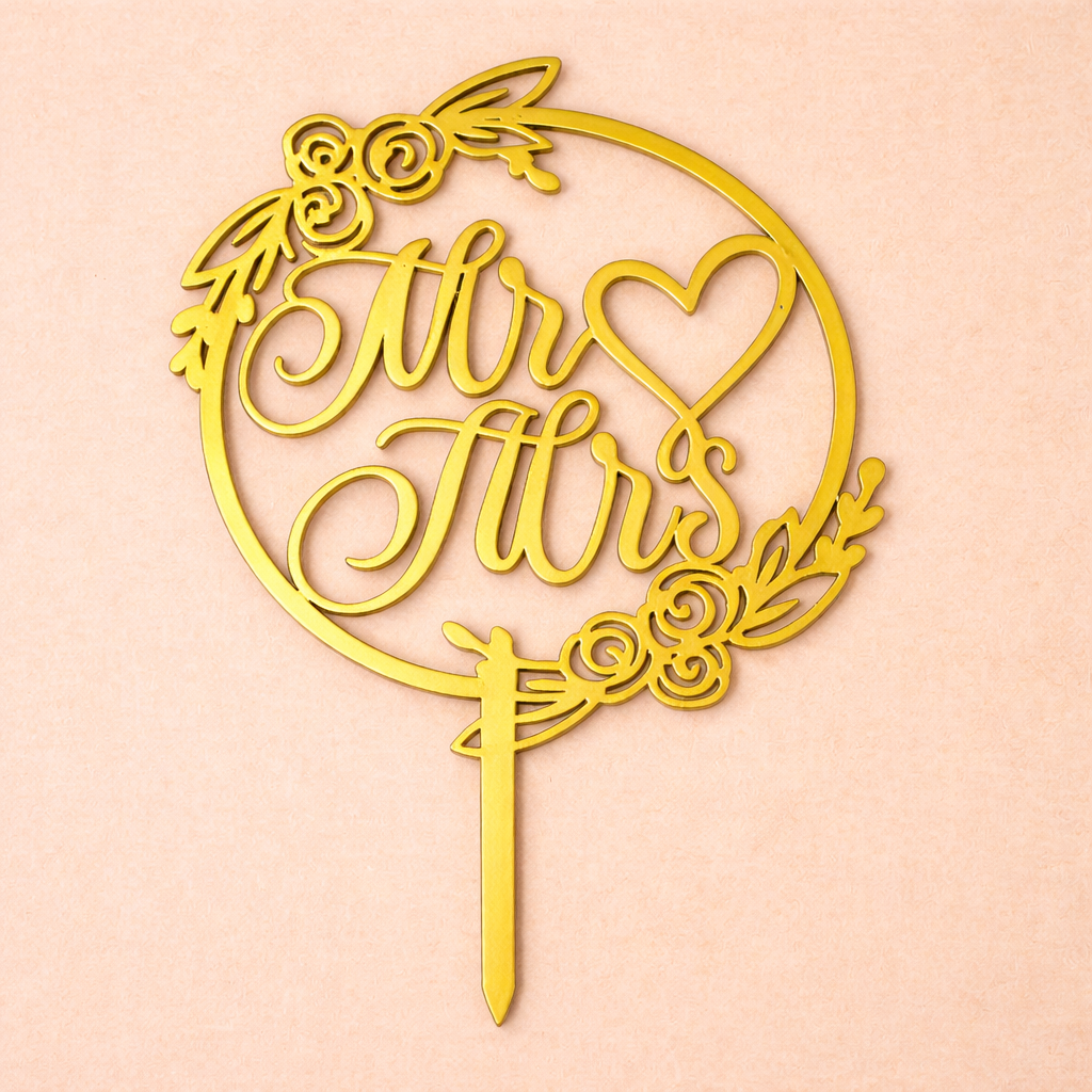 Romantic Celebration Cake Toppers - Crave by Leena