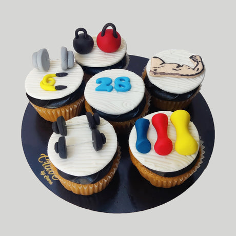 Muscle Mania Cupcakes - Crave by Leena