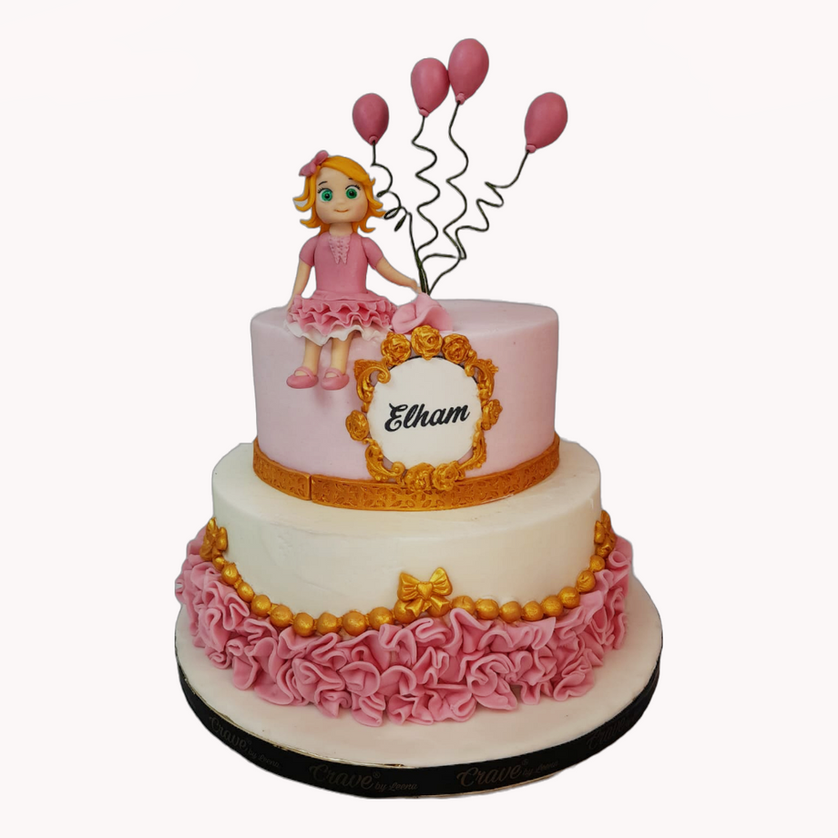 Doll Theme cake  Cakebuzz