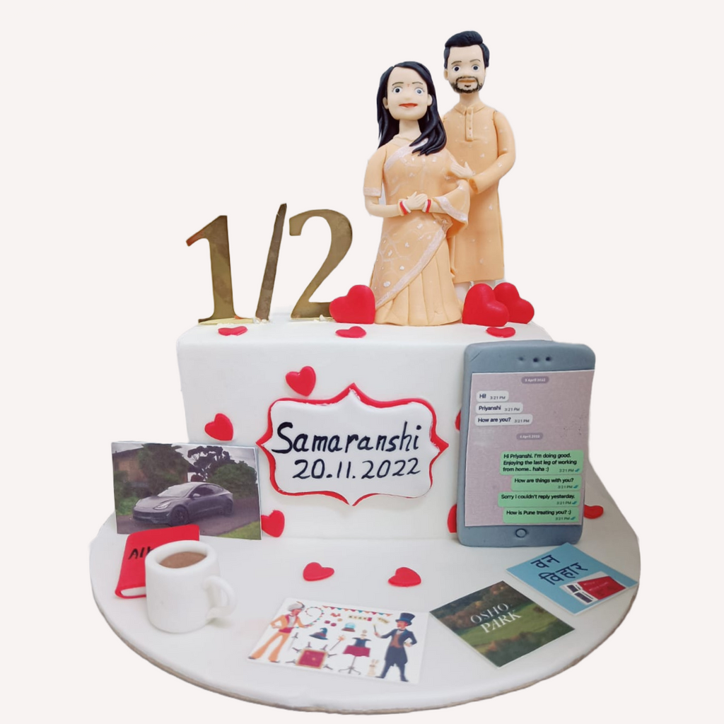 togetherness theme cake - Crave by Leena