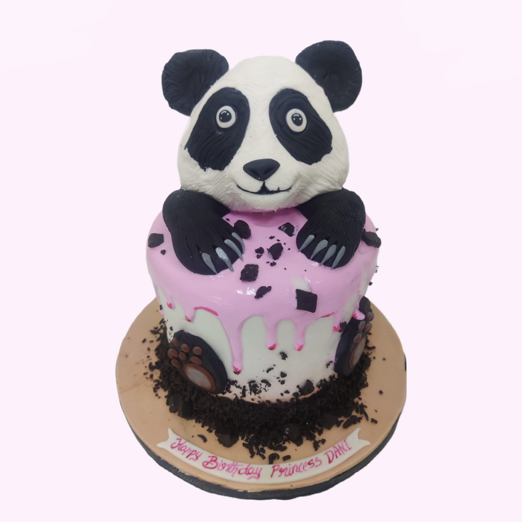 Panda Drip Cake - Crave by Leena