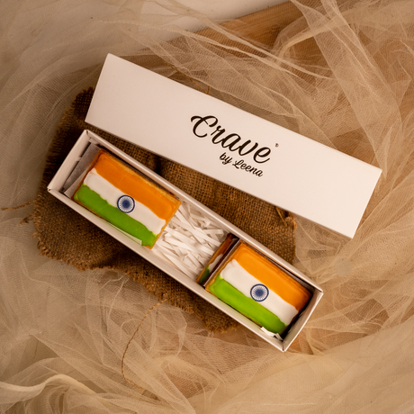 Indian Flag Cookies - Crave by Leena
