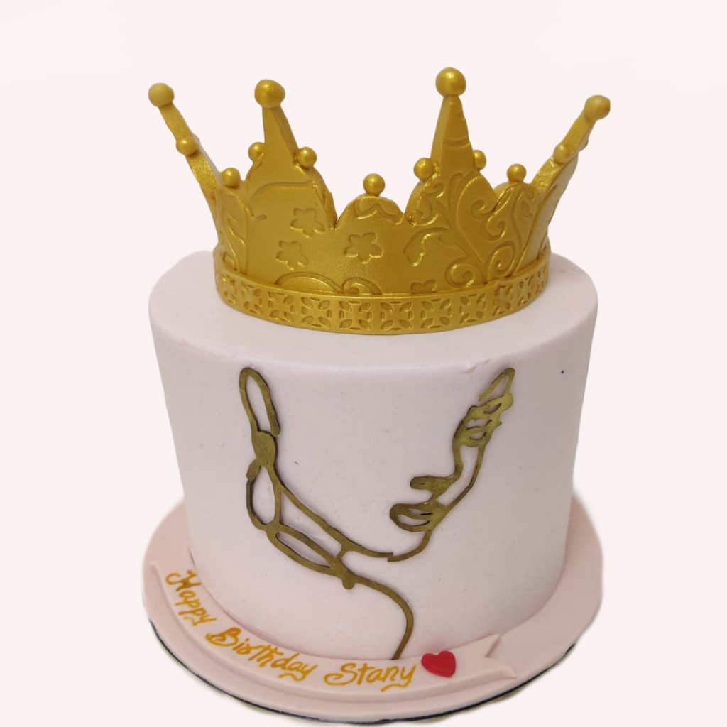 Lady & Crown Cake - Crave by Leena