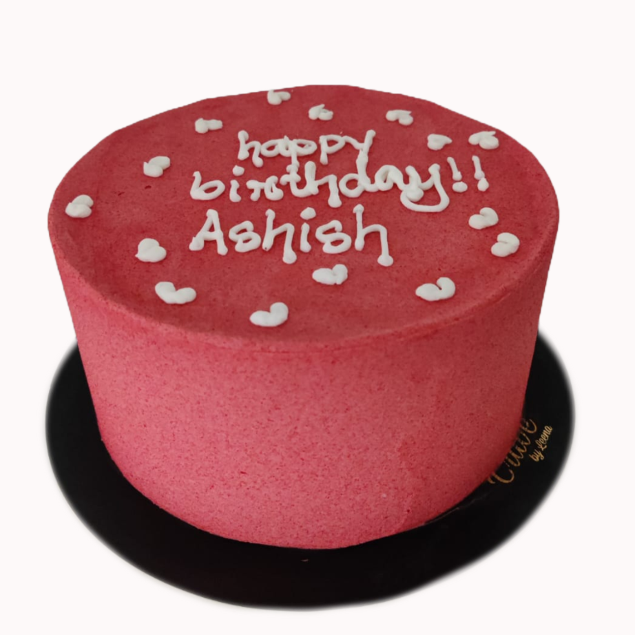 Pink hearts cake - Crave by Leena