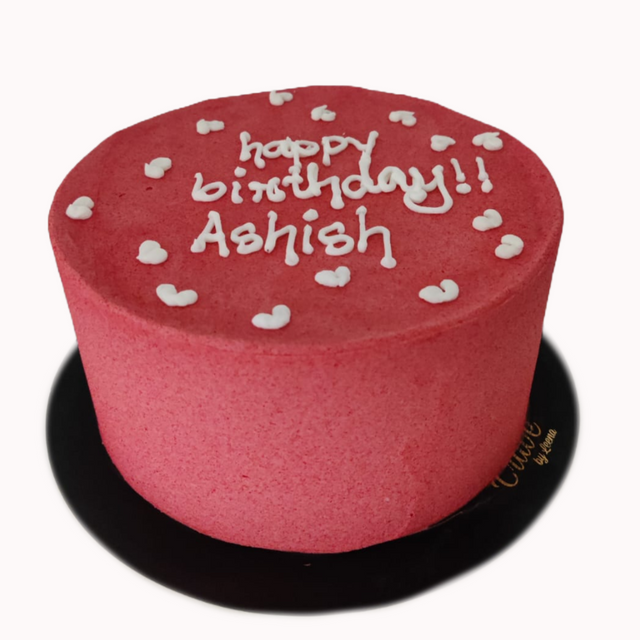 Pink hearts cake - Crave by Leena