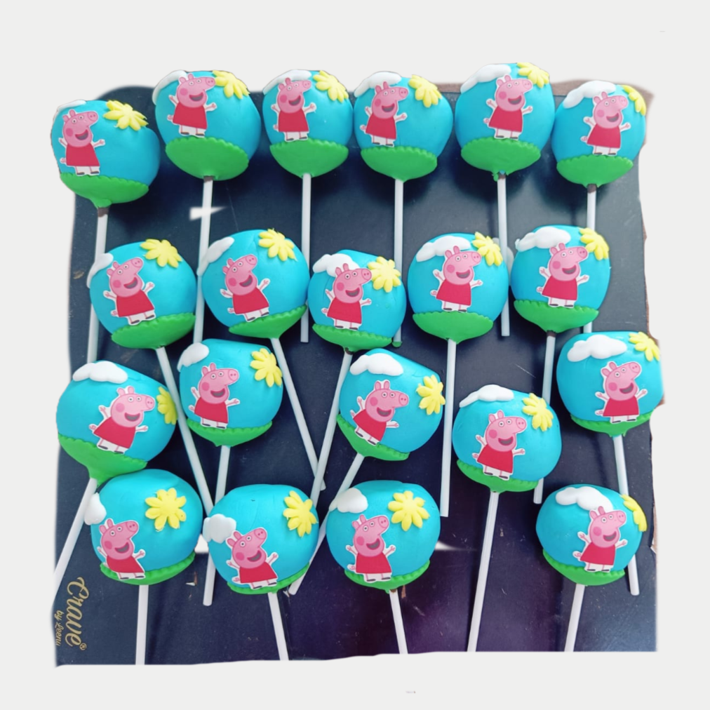 Peppa Cakepops (Box of 45) - Crave by Leena