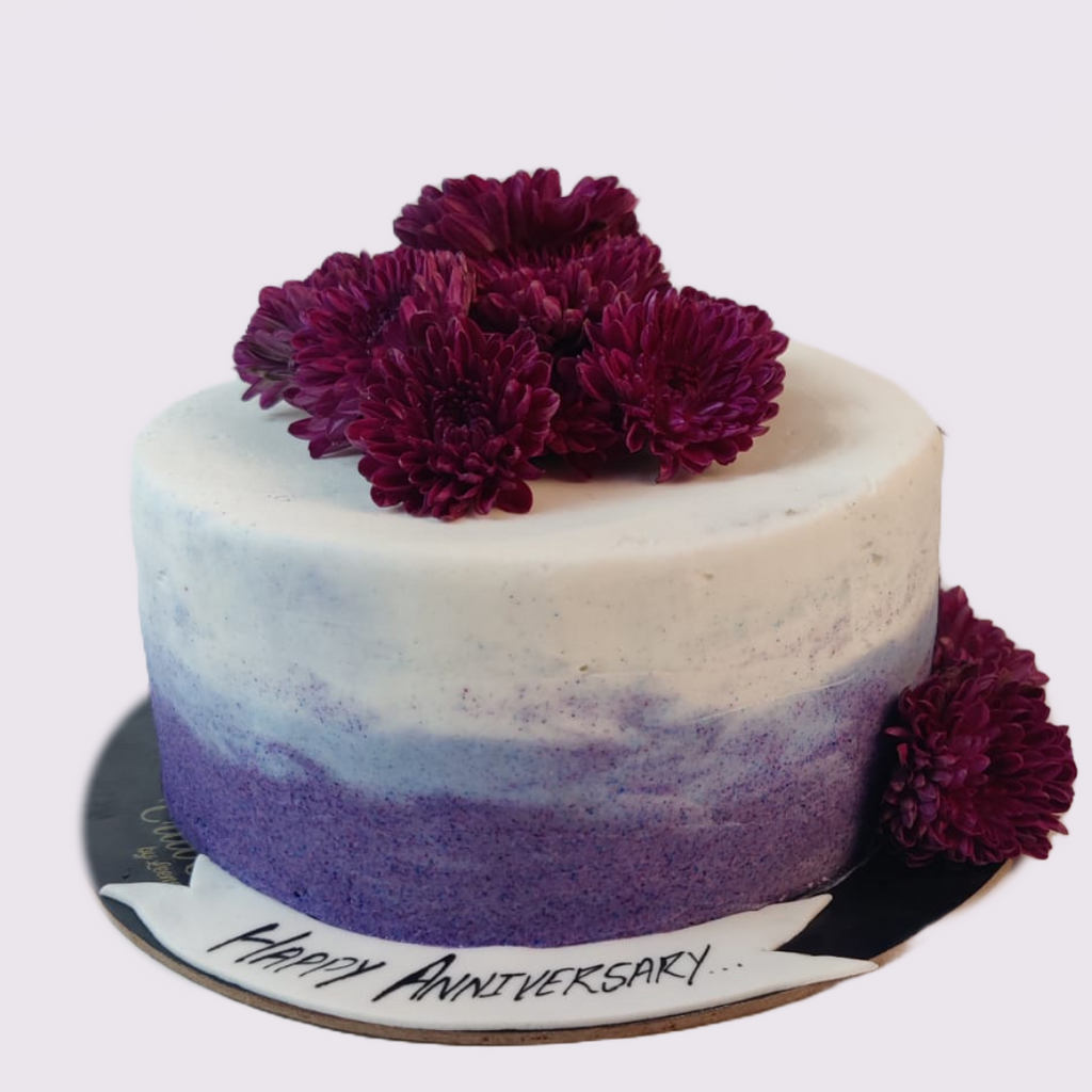 Ombre Lavender cake - Crave by Leena