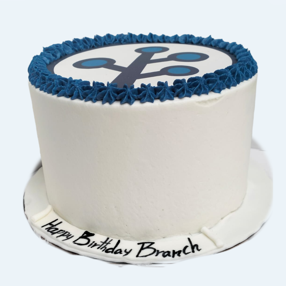 Branch.io Logo print Cake - Crave by Leena